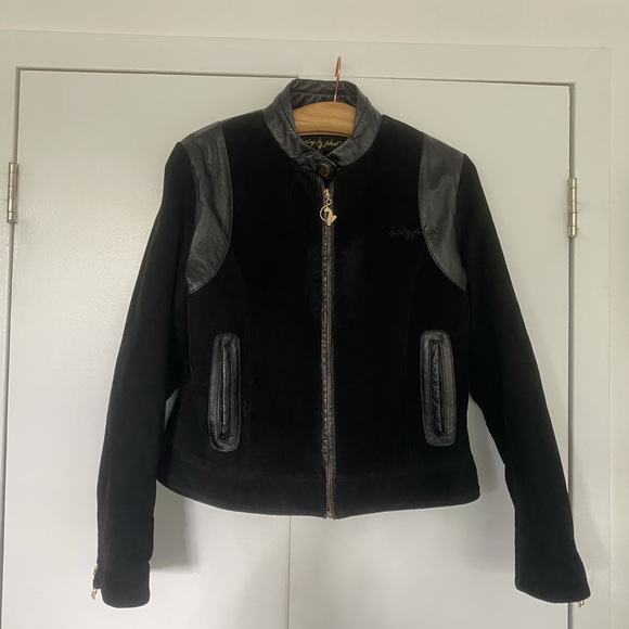 Baby Phat Jackets & Blazers - Baby Phat Suede Bomber